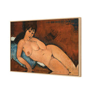 Nude on a Blue Cushion - Modigliani