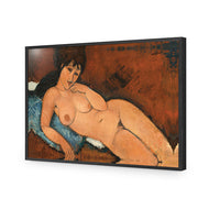 Nude on a Blue Cushion - Modigliani