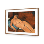 Nude on a Blue Cushion - Modigliani