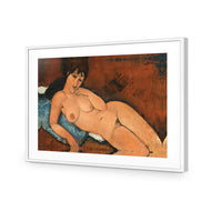 Nude on a Blue Cushion - Modigliani