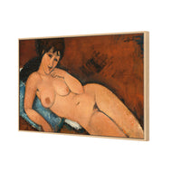 Nude on a Blue Cushion - Modigliani