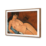 Nude on a Blue Cushion - Modigliani