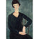 Woman in Blue Dress By Modigliani