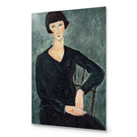 Woman in Blue Dress By Modigliani