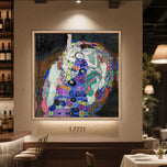 The Virgin By Gustav Klimt