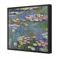 Red Water Lilies by Monet