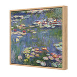 Red Water Lilies by Monet