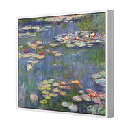 Red Water Lilies by Monet