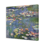Red Water Lilies by Monet