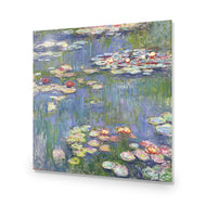 Red Water Lilies by Monet