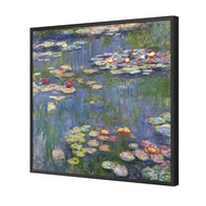Red Water Lilies by Monet
