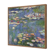 Red Water Lilies by Monet