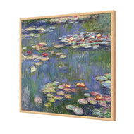 Red Water Lilies by Monet
