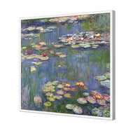 Red Water Lilies by Monet