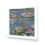 Red Water Lilies by Monet