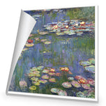 Red Water Lilies by Monet