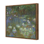 White and Purple Water Lilies by Monet