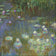 White and Purple Water Lilies by Monet