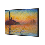 San Giorgio Maggiore at Dusk By Monet