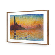 San Giorgio Maggiore at Dusk By Monet