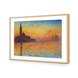 San Giorgio Maggiore at Dusk By Monet