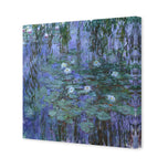 Blue Water Lilies by Monet