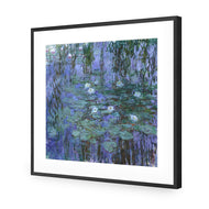 Blue Water Lilies by Monet