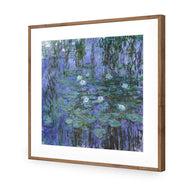 Blue Water Lilies by Monet
