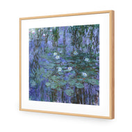 Blue Water Lilies by Monet