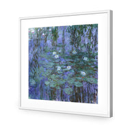Blue Water Lilies by Monet