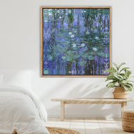 Blue Water Lilies by Monet