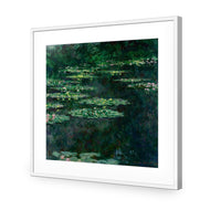 Green Water Lilies by Monet