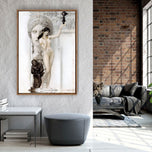 Allegory of Sculpture By Gustav Klimt