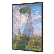 Monet Woman with Parasol Madame Monet and Her Son