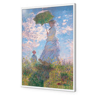 Monet Woman with Parasol Madame Monet and Her Son