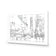 New York Taxis, Drawing Border People