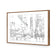 New York Taxis, Drawing Border People