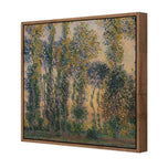 Poplars At Giverny Sunrise by Monet