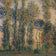 Poplars At Giverny Sunrise by Monet