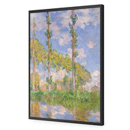 Poplars In The Sun by Monet