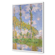 Poplars In The Sun by Monet