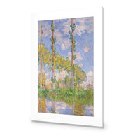 Poplars In The Sun by Monet