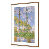 Poplars In The Sun by Monet