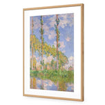 Poplars In The Sun by Monet