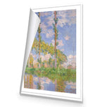 Poplars In The Sun by Monet