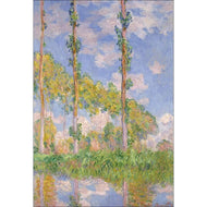 Poplars In The Sun by Monet