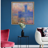 The Houses of Parliament by Monet