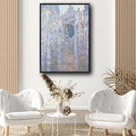 Rouen Cathedral West Facade by Monet