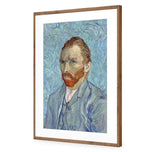 Self Portrait in Blue by Vincent van Gogh
