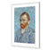 Self Portrait in Blue by Vincent van Gogh